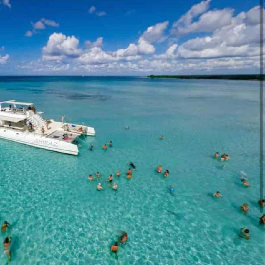 From Punta Cana: Saona Island Boat Trip with Buffet - Dominican Republic