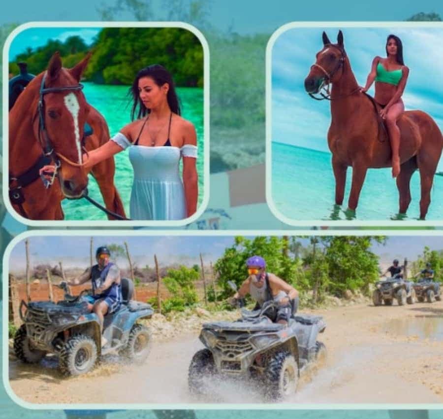 Punta Cana ATV Adventure: Beach & Cenote Tour with Pickup
