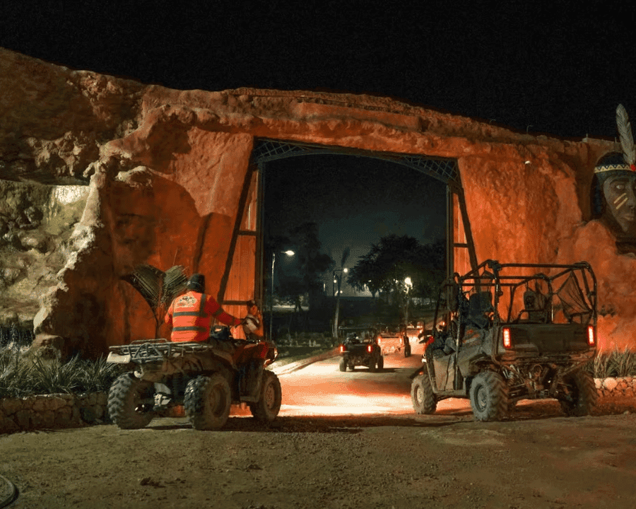 Punta Cana: Sunset Buggy Tour With Cave Swim and Dance Show