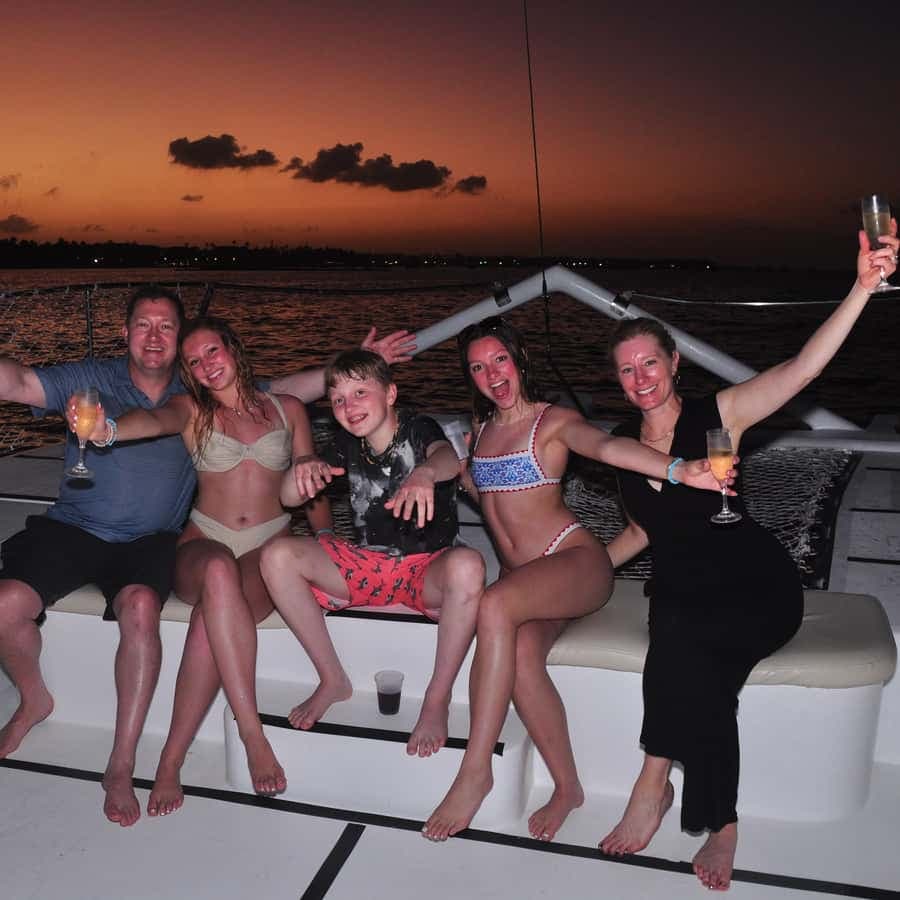 Punta Cana Sunset Catamaran with BBQ, Champagne & Music - Dominican Republic