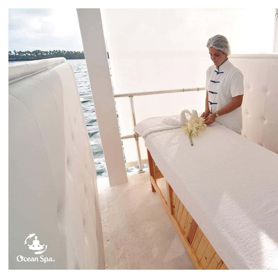 Punta Cana Floating Ocean Spa Experience with Massage & Yoga