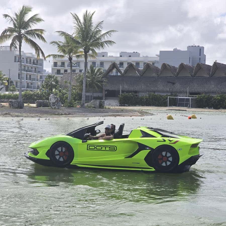 Punta Cana: Ride in Style on a Lamborghini Jet Car Boat