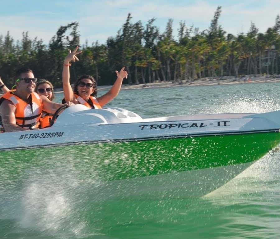 Punta Cana: Speedboat Adventure with Snorkeling