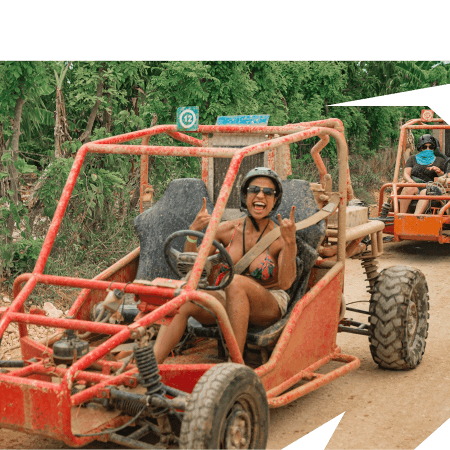 Punta Cana: Evening Buggy With Cenote, Taino Show, Dinner