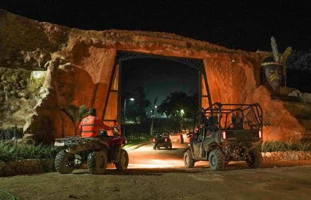 Nighttime buggies and Taino cenote - Dominican Republic
