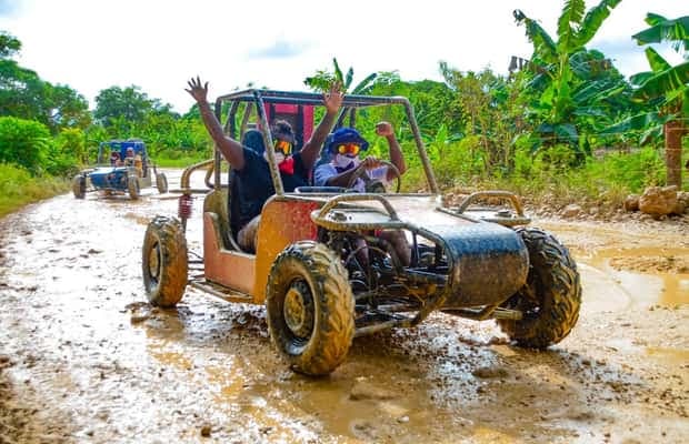 Punta Cana: Buggy Tour to Macao Beach and Natural Cave