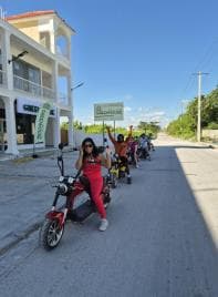 Bavaro Punta Cana: City Tour with Harley models E-Scooters