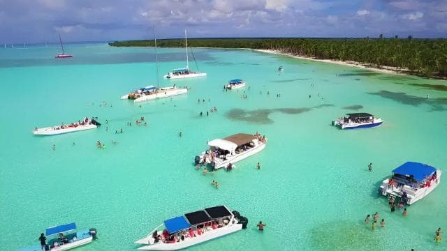 Saona Island Day Trip + Lunch + Open Bar from Punta Cana