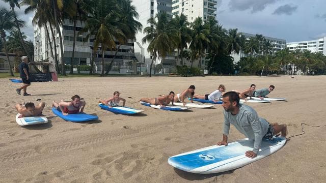 Rincon: Surfing Lesson