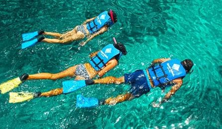 Sailing Splash Tour Speedboat, Snorkel, and Catamaran