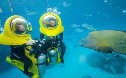 Private: ScubaDoo Underwater Scooter and Snorkel Tour