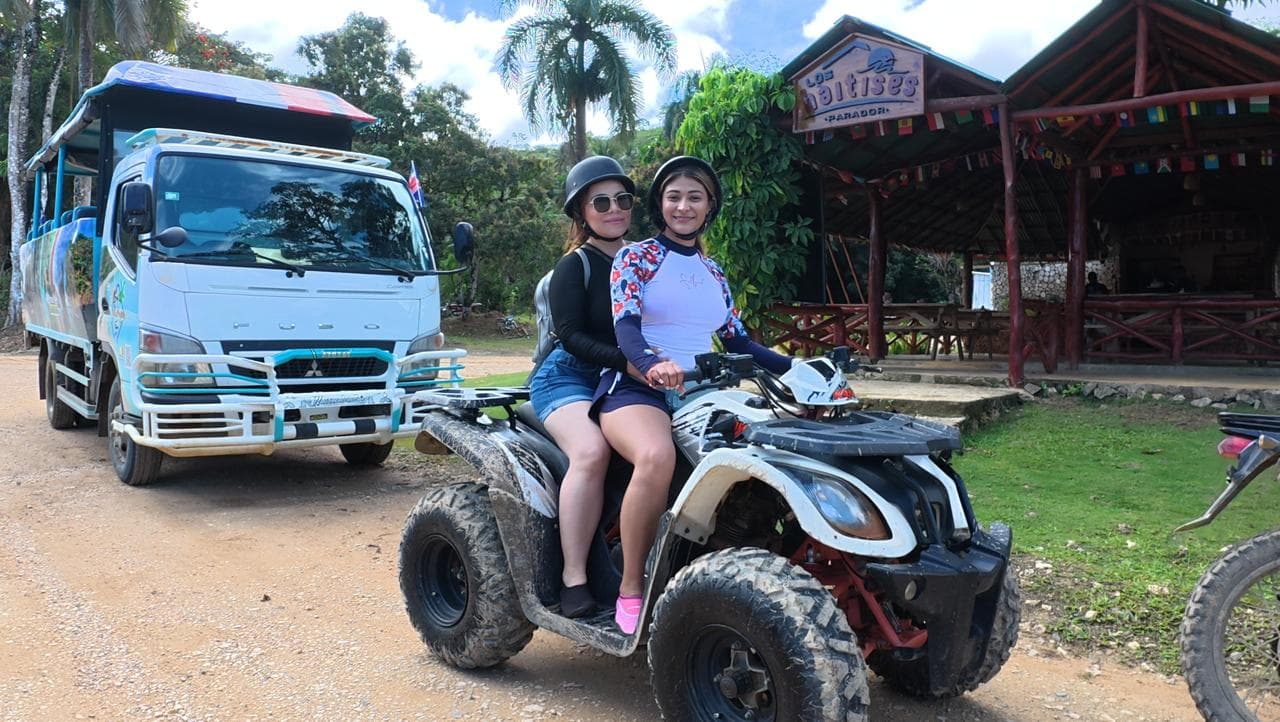 ATV, Kayaks & Caño Hondo Pools Tour from Samaná | Ferry Adventure
