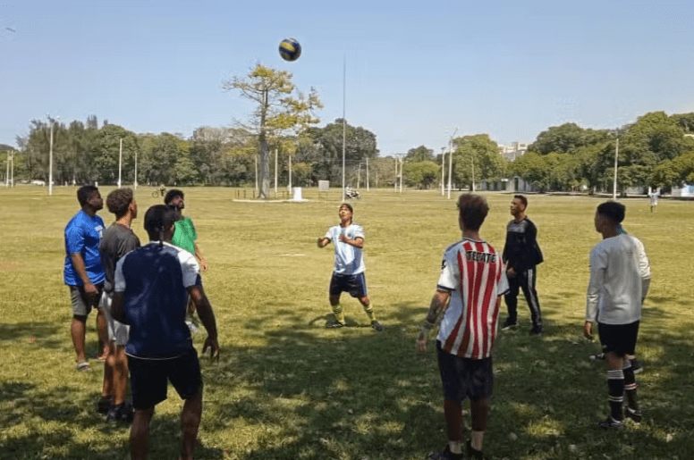 Baseball Game in Havana