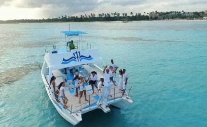 Puerto Plata Private Catamaran: Snorkeling, BBQ & Open Bar