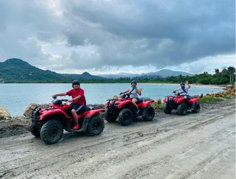 Puerto Plata: Damajagua Waterfalls + Zipline + ATV Tour