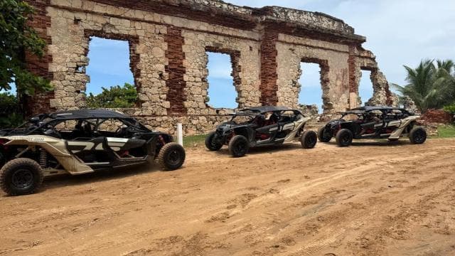Puerto Rico: 2-Hour UTV Adventure to Ruins, Aguadilla Beach