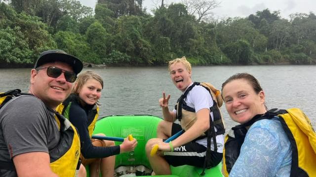 Nosara: River Wildlife Safari by Raft with Transfer & Snack