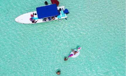 Small Group: Saona Island Full Day Tour Catamaran Open Bar