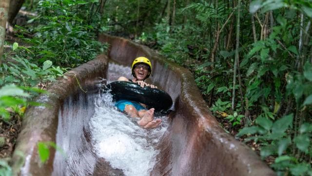 Costa Rica: Longest and Fastest Hidden Jungle Water Slide