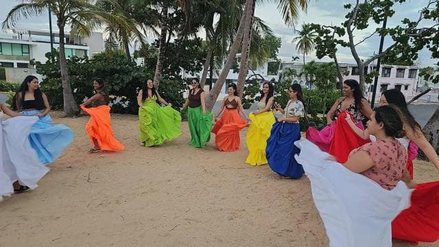San Juan: Puerto Rican Folklore Bomba Class with Live Music