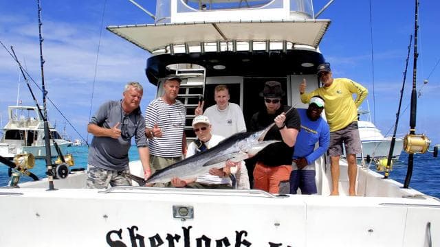 Punta Cana offshore private fishing charter "Sherlock" 39 '