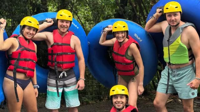 Tubing on Rio Celeste: Fun, Natural Pools & Fresh Fruit