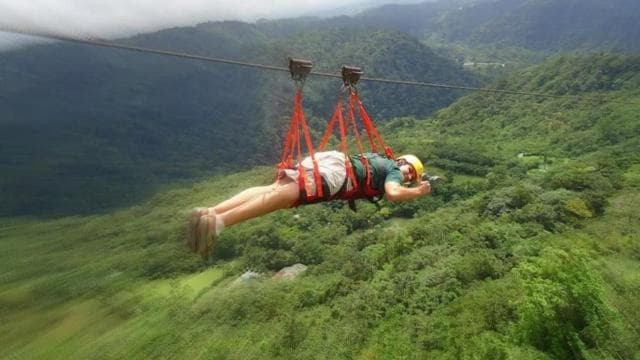 La Fortuna: Canopy Tour & Tarzan Swing