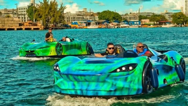San Juan: WATER JET CAR-Green McLaren Experience