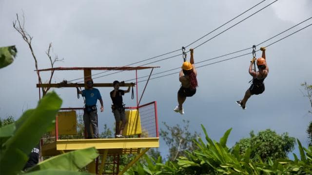 Puerto Rico: Toro Verde Adventure Park- The Monster Zipline