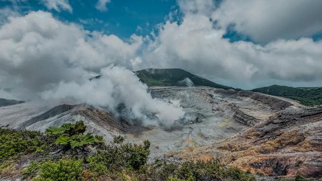 Poas Coffee tour, La Paz Waterfall and Poas Volcano