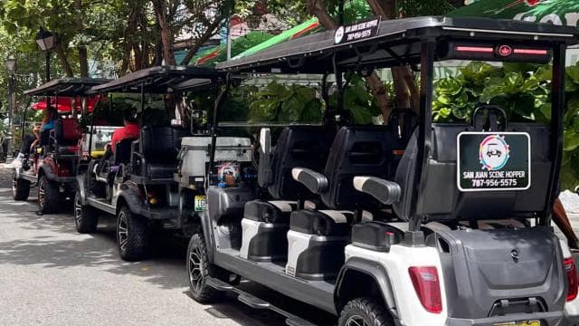San Juan:Old San Juan Golf Cart Exploration