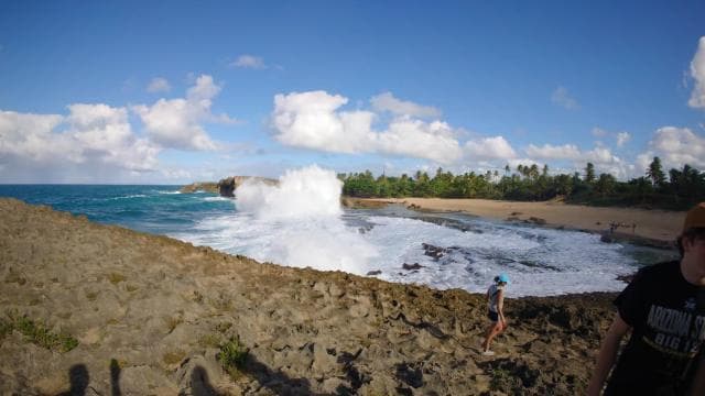 San Juan; Charco Azul & Cueva del Indio Adventure