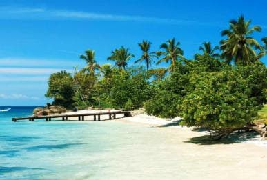 Santo Domingo: Barcadi Island and El Limon WaterFalls Samana
