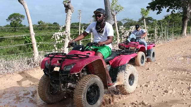 Punta Cana: ATV Tour with Underground Cave and Macao Beach