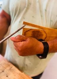 Caribbean Driftwood Making in Curaçao
