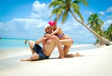 SAONA ISLAND: Catamaran Boat with Open Bar, Lunch and More..