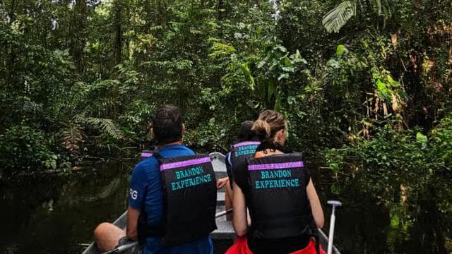 Tortuguero: Canoe tour through the Costa Ricans Amazons.