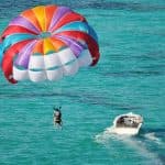 Four Adventures: Parasailing, Snorkeling Cruise, Sharks & Rays in Natural Pools from Punta Cana