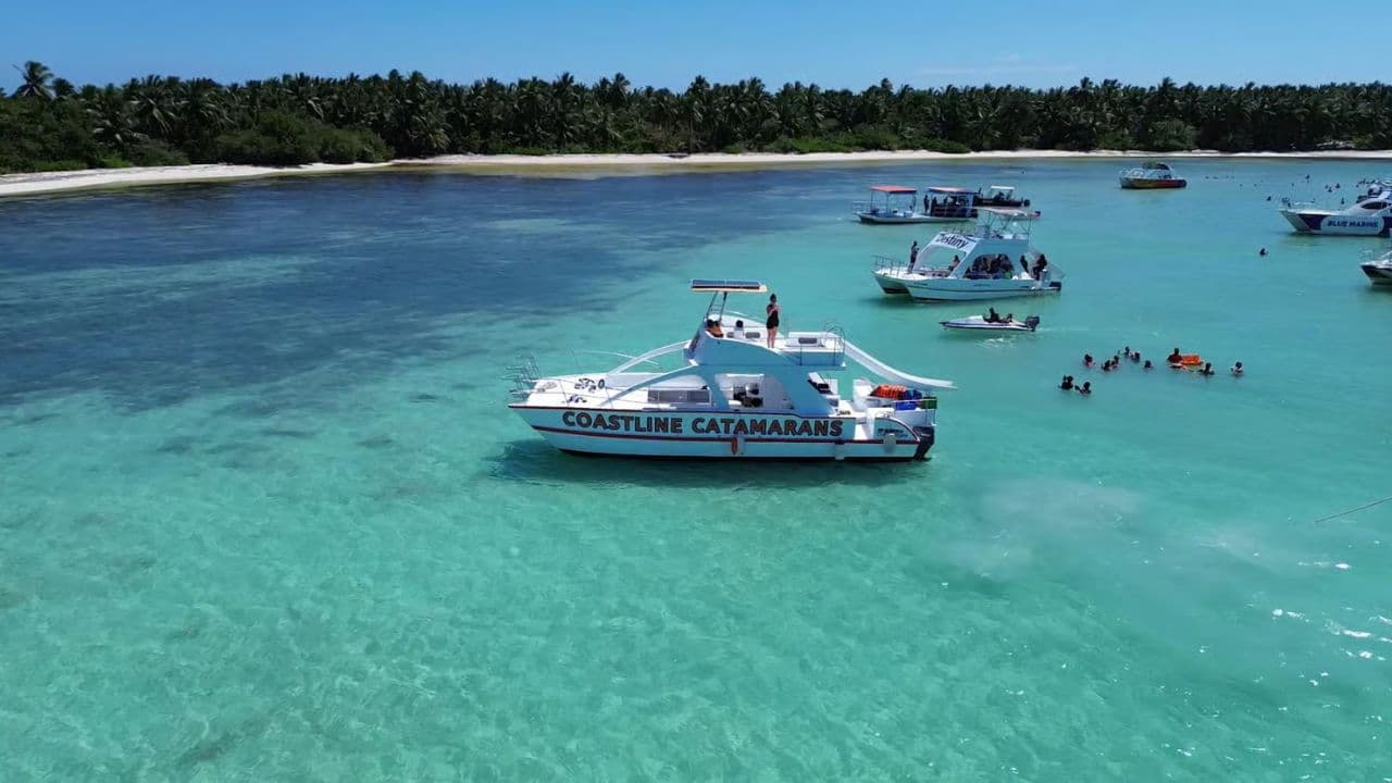 Punta Cana: Catamaran Tour with Open Bar and Reef Snorkeling