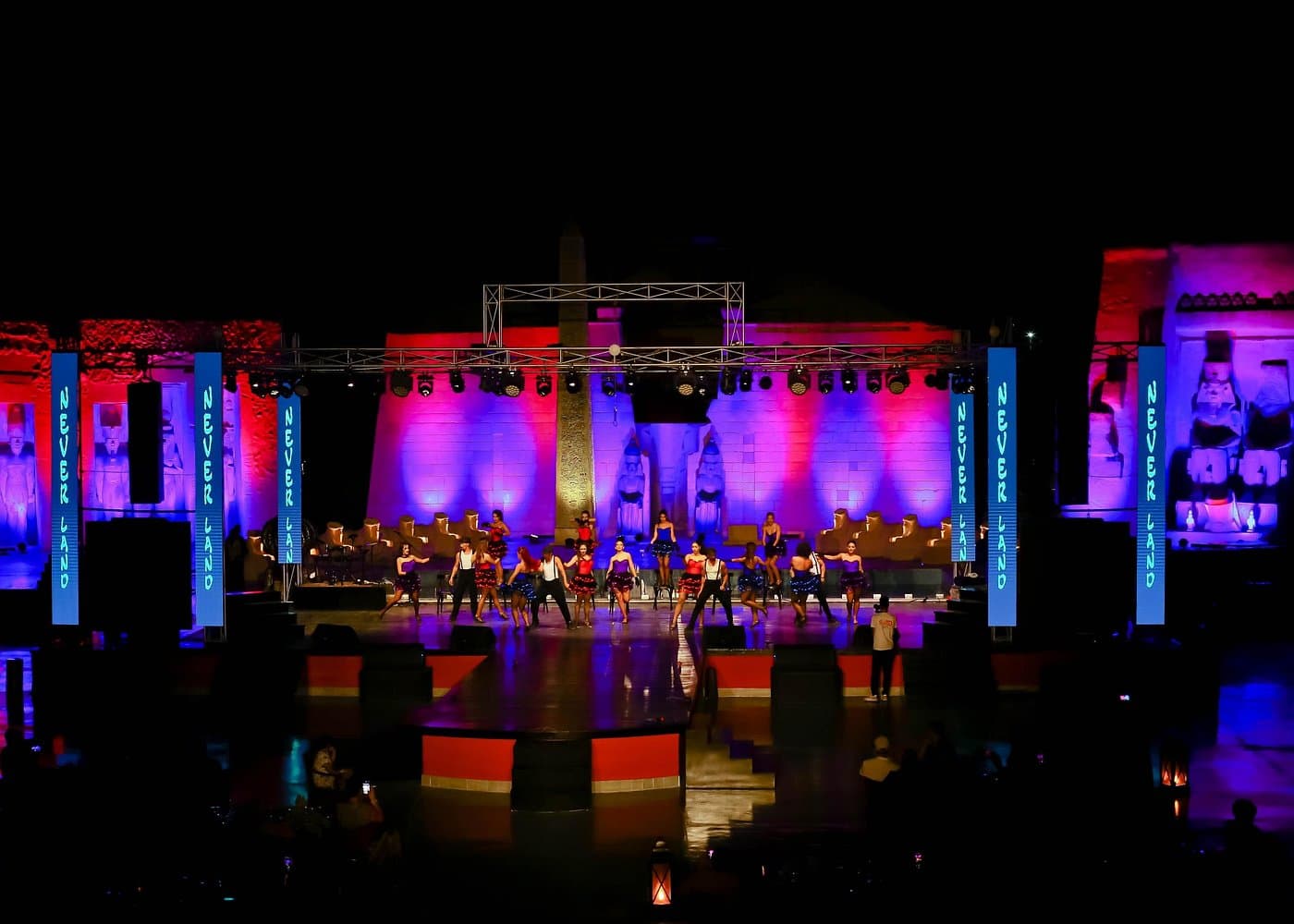 Neverland musical and cabaret show in Alf Leila Wa Leila hotel