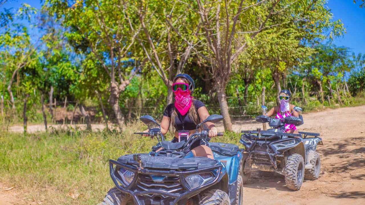 Punta cana:Extreme Atv adventure horseback & amazing cenote