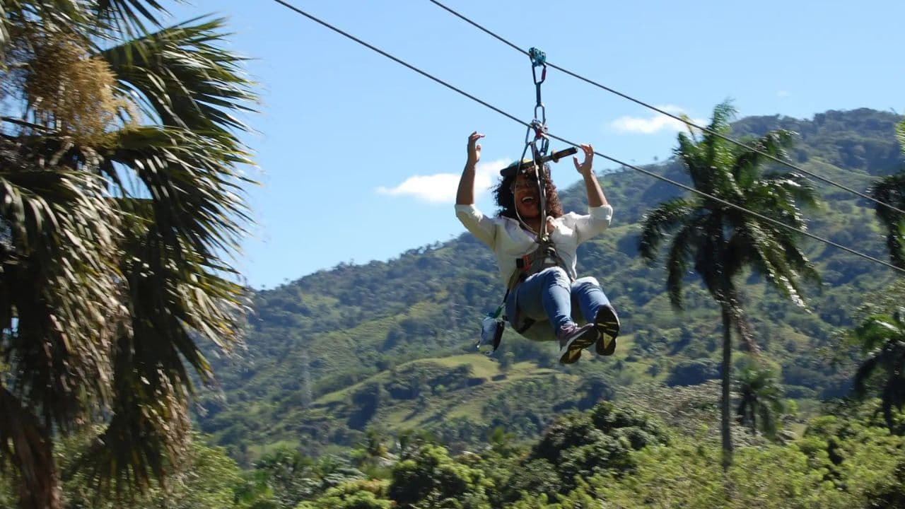 Puerto Plata: Monkeyland and Zip-Line Adventure