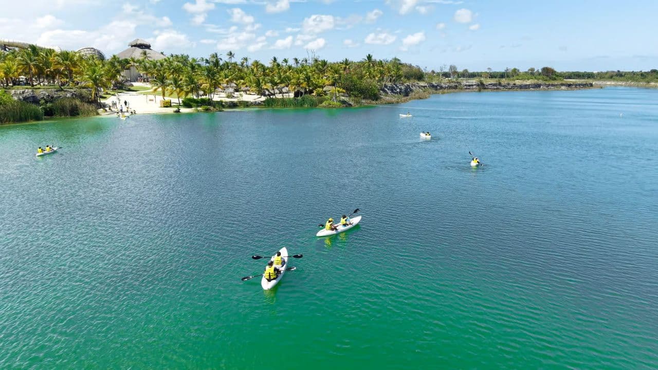 Punta Cana: Caribbean Lake Water Park Ticket with Transfers
