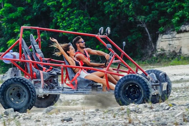 Punta Cana to Los Haitises + Kayak, Boat Ride & Macao Buggy Adventure